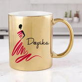 Gold and Glam – Personalized Diva Mug